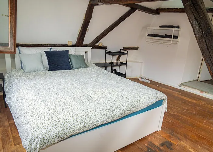 Stylish Canal-Side 2Br-1Lr Apt, At Center Of Gent